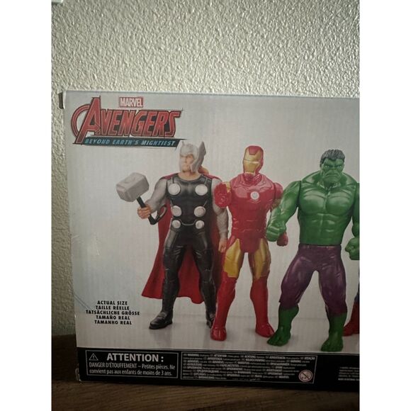 NEW Hasbro Marvel Avengers Action Figures, Plastic Multicolor,  5 Pack - Picture 4 of 8